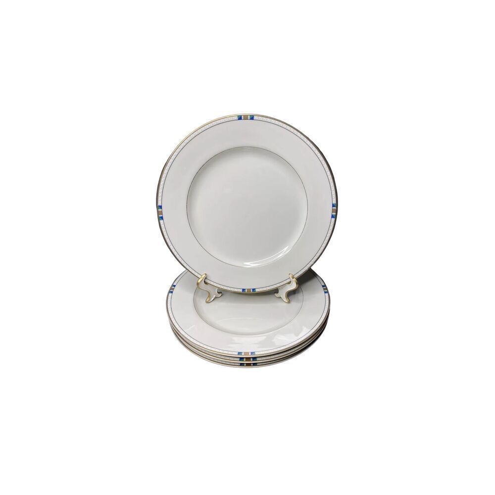 Mikasa Fine China “Estre Radison” Dinner Plates – Set of 5 – Made in Japan